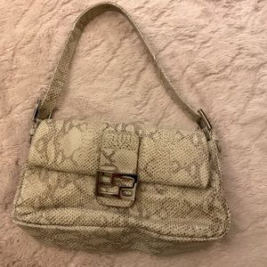 Giorgio Ferri snake skin bag